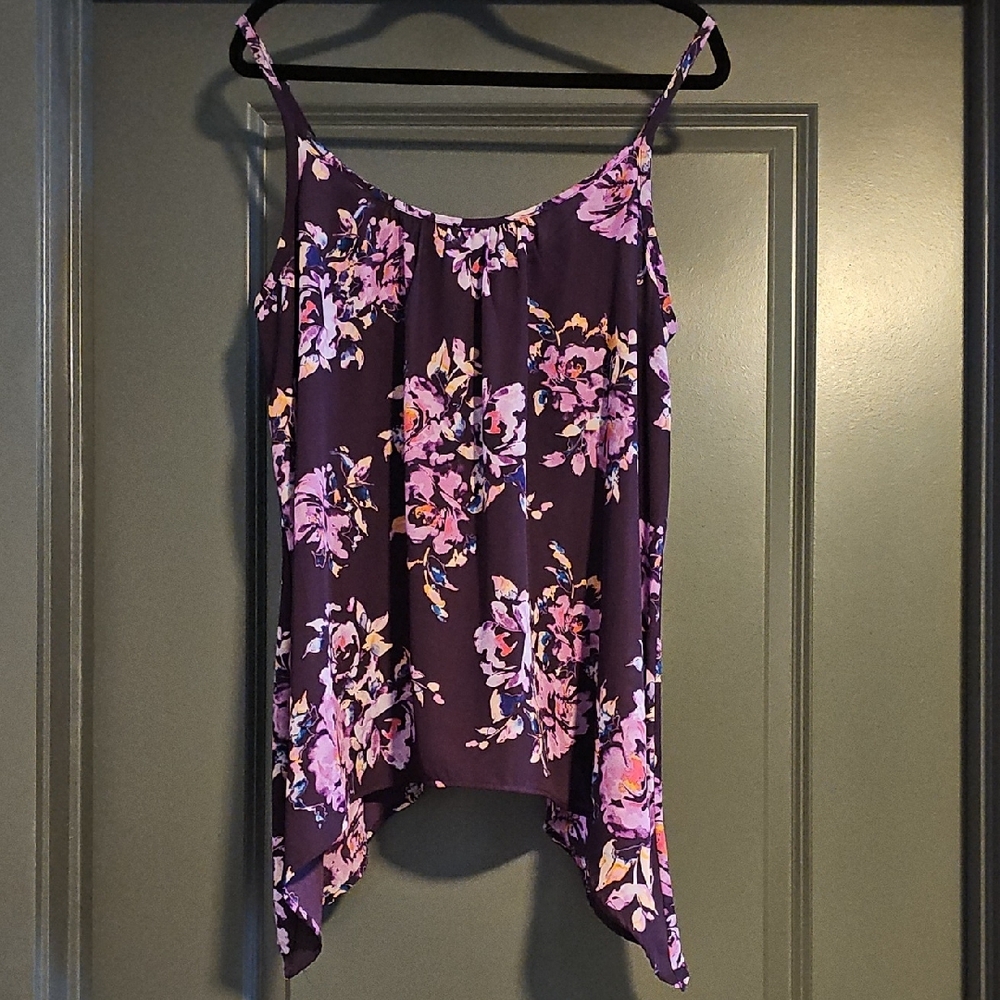 Torrid Asymmetrical Purple Camisole